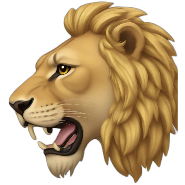 León con los logos de ITAES emoji