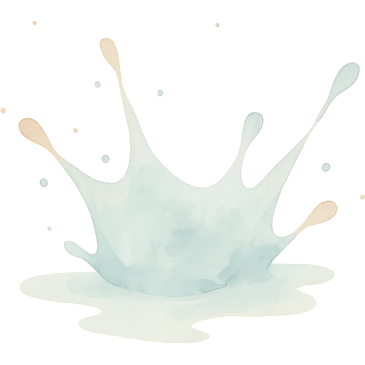 a splash of water emoji