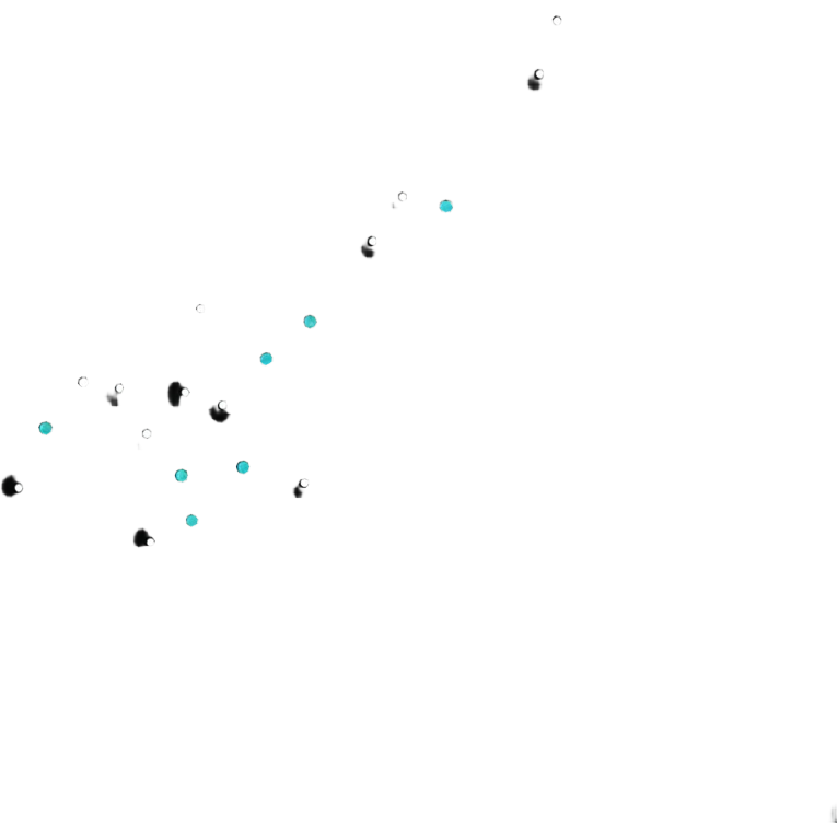 group of three AI-style sparkles arranged together, each sparkle containing a different fabric pattern, clean design emoji