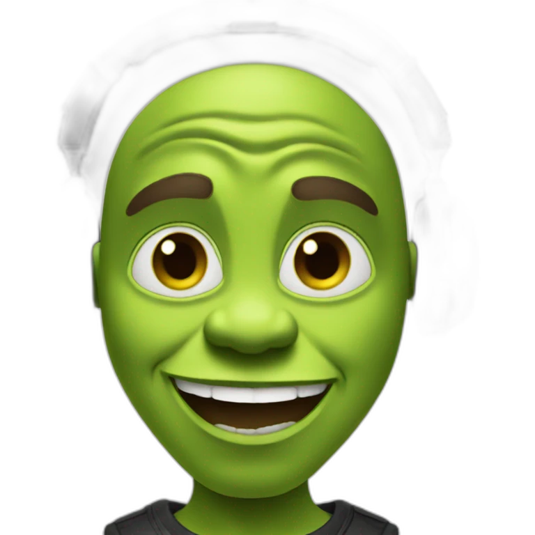DJ Shrek emoji