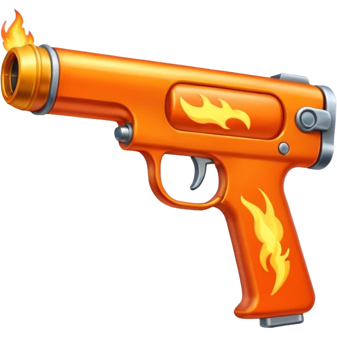 flame gun emoji