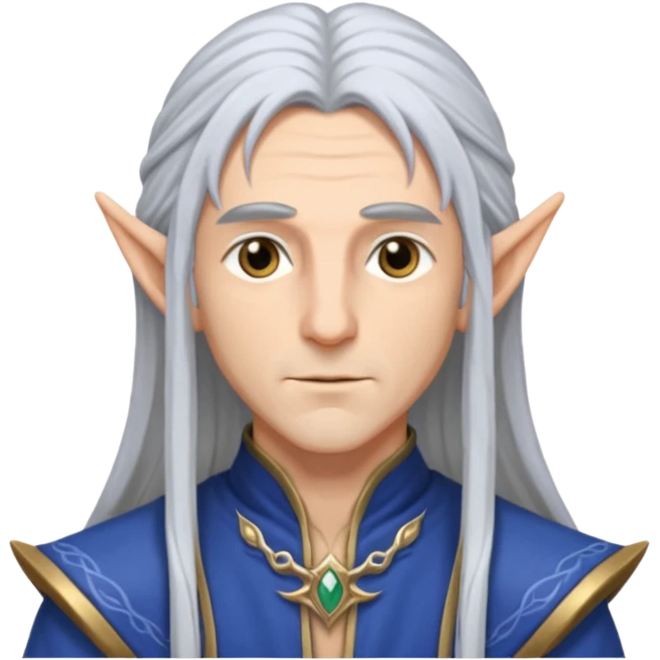 ESO male high elf emoji