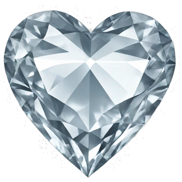 Heart shape diamond  emoji