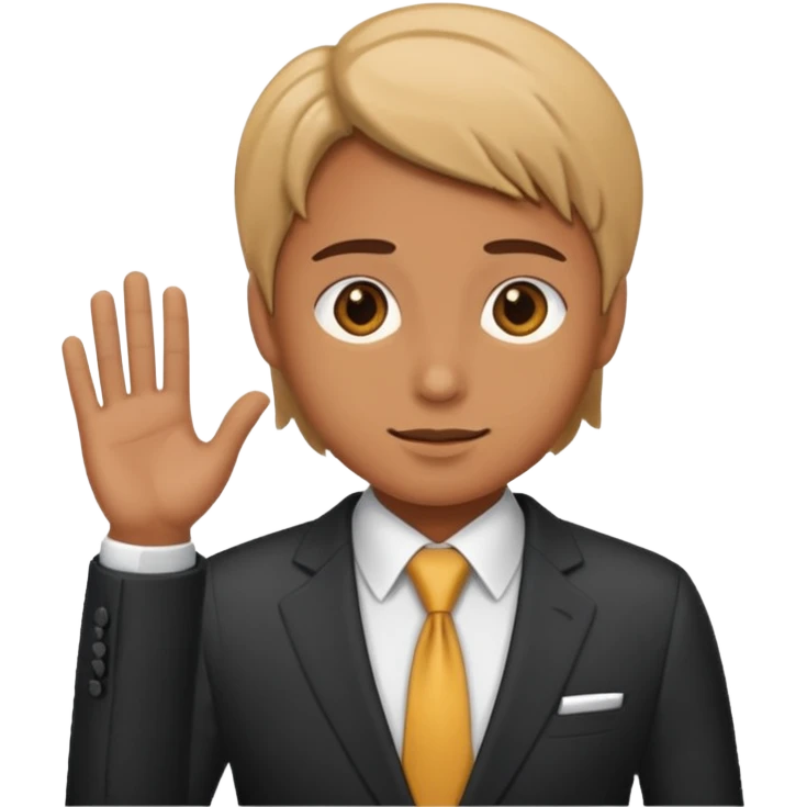 Report to the supervisor emoji