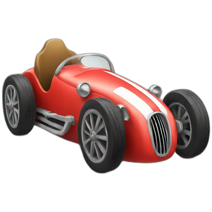 Voiture de course emoji