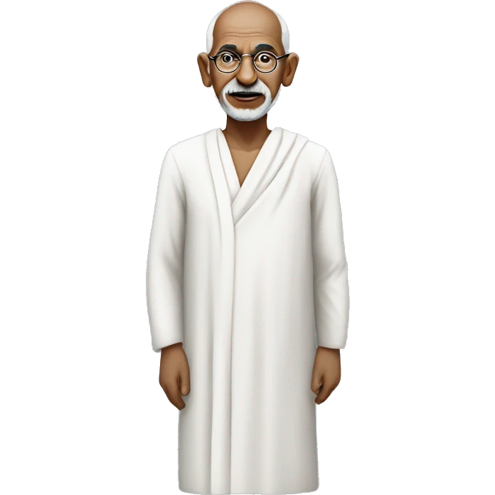 gandhi as a software developer emoji