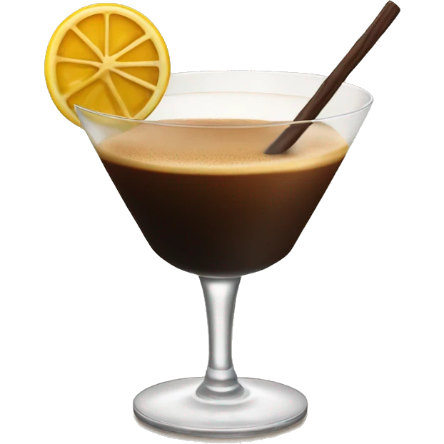 espresso martini cocktail emoji