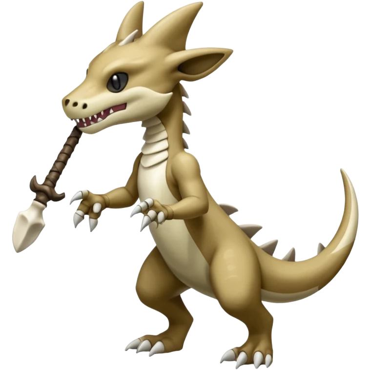 Shiny Koraidon-Marowak-Gabite-Fakémon-hybrid-creature (full body)  emoji