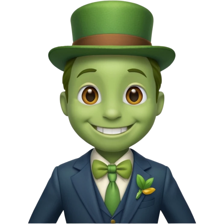 Jiminy cricket emoji