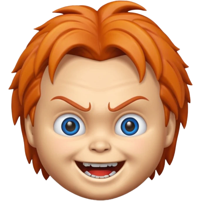 Un emojin de chuky emoji