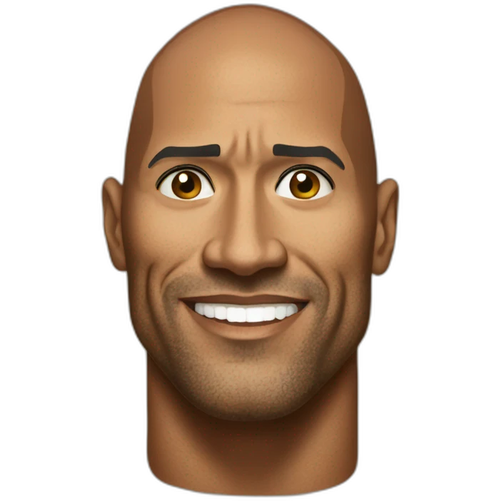 The rock  emoji