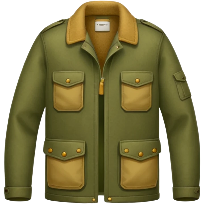 safari jacket olive  emoji