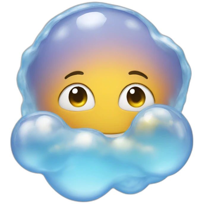 ice-bubble-cloud emoji