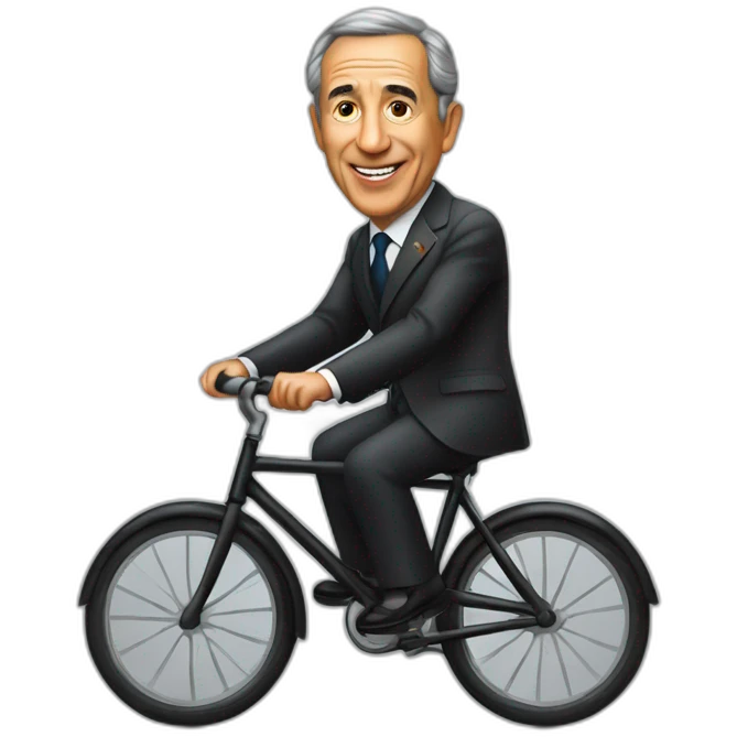 Marcelo Rebelo de Sousa Portugal president riding bicycle emoji