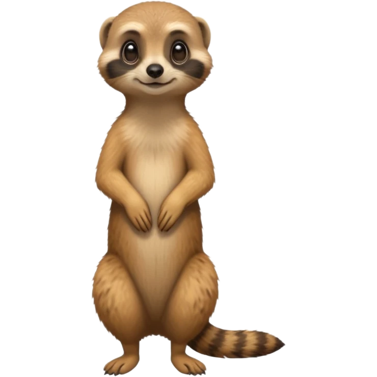 Mache ein Erdmännchen  emoji