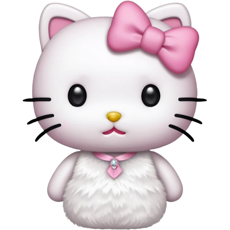 Hello Kitty in stehen  emoji