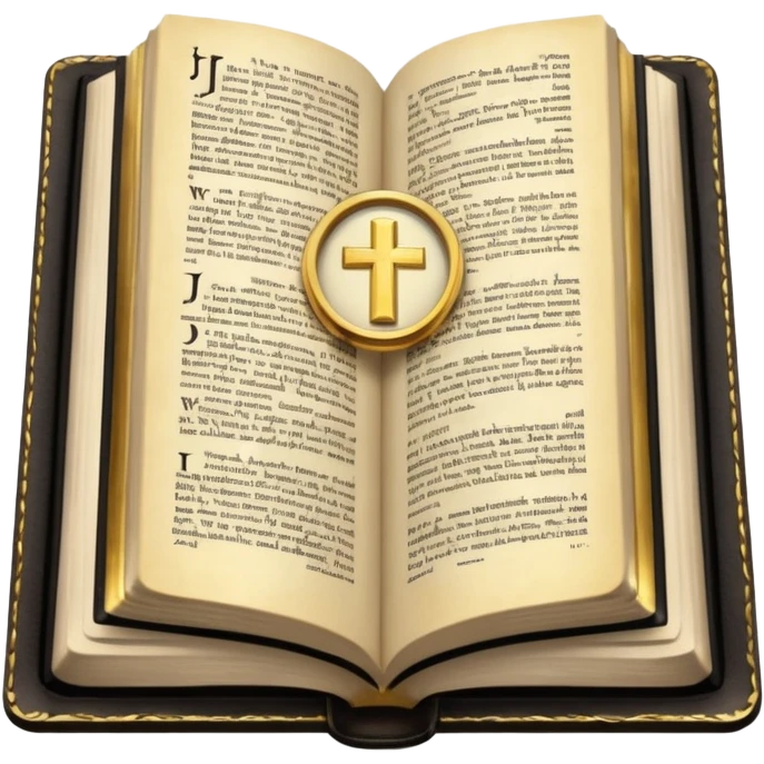 open Bible emoji