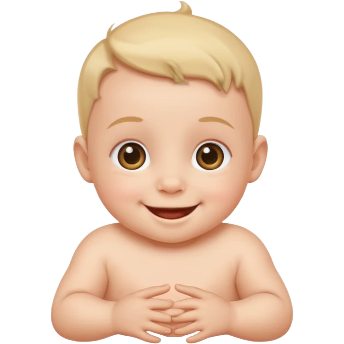 Малышка звезда улыбается как ребёнок  emoji