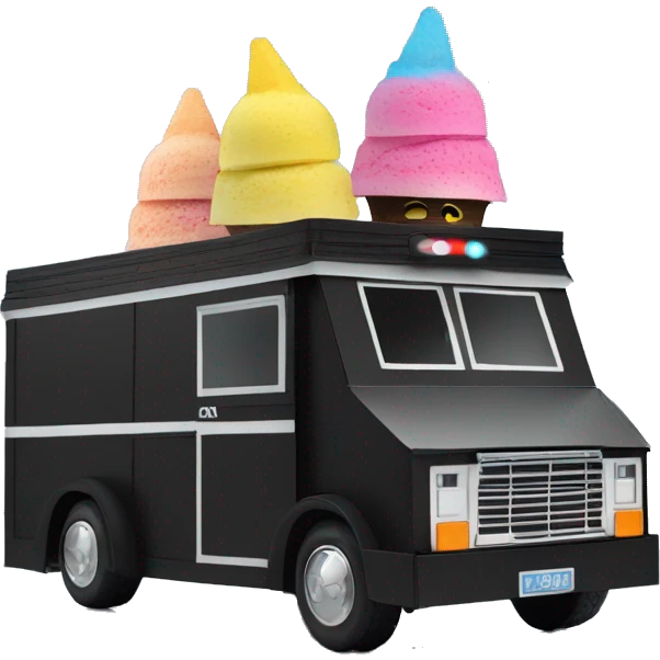 papercraft, darth Vader’s 2026 ice-cream step van emoji