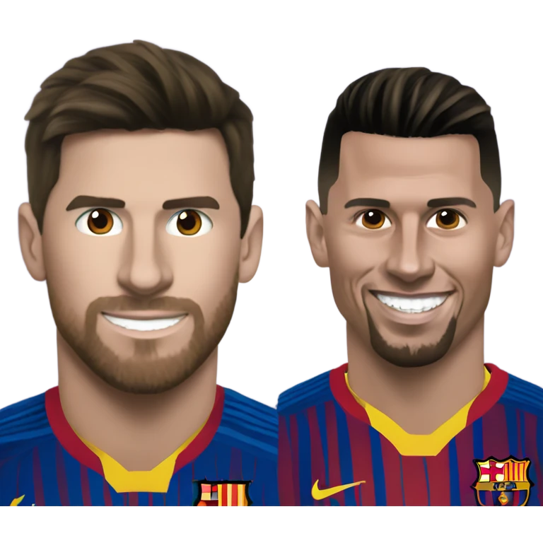 Messi and Ronaldo combined  emoji