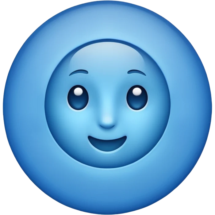 Blue tick emoji