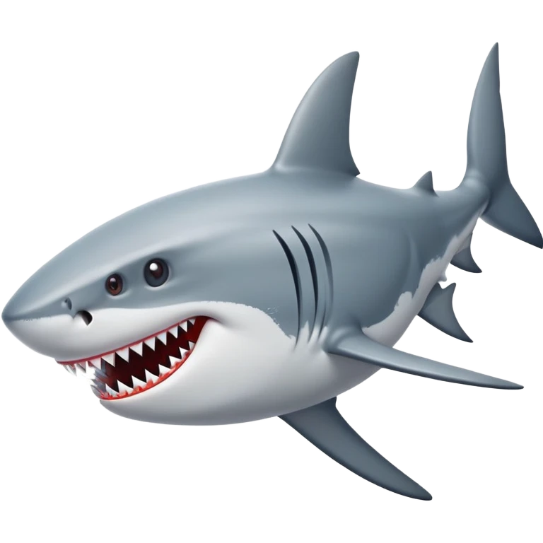 Shark with Nike shoes  emoji