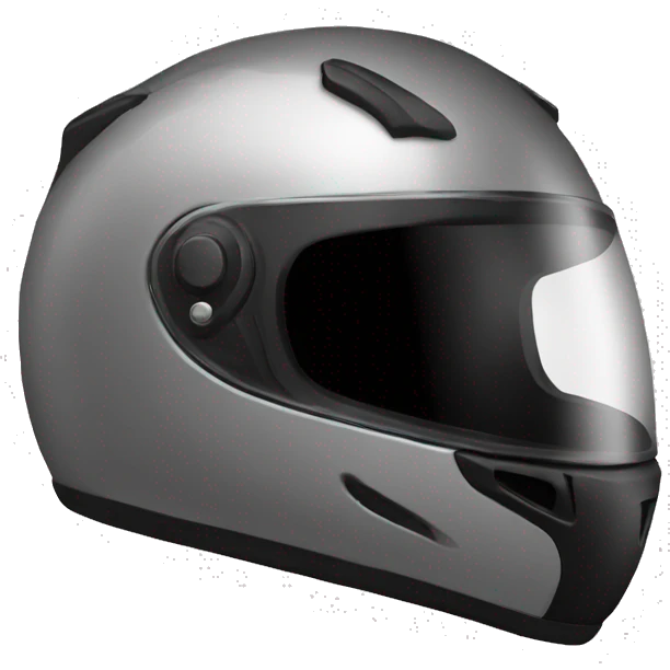 motorbike helmet emoji