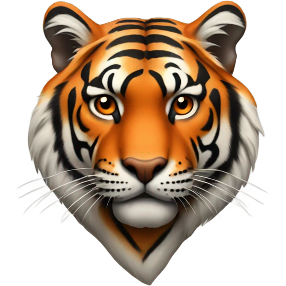 Heart with tiger stripes  emoji