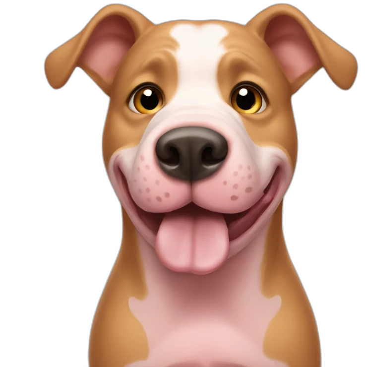 dog and pig hybrid emoji