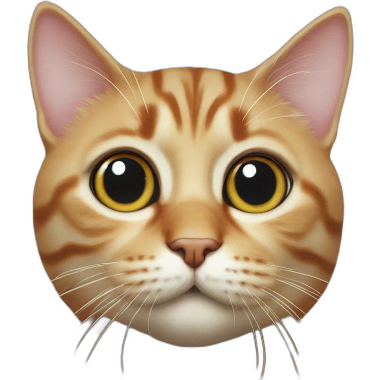 cat fisheye perspective portrait emoji