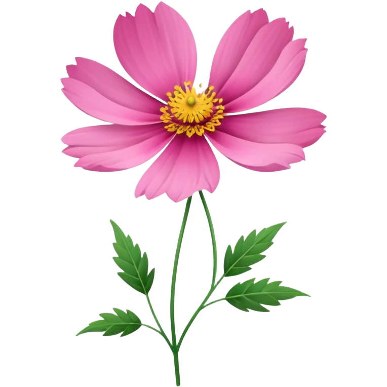 cosmos flower  emoji