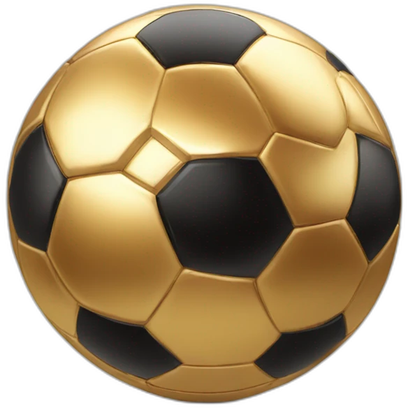 Messi golden ball emoji