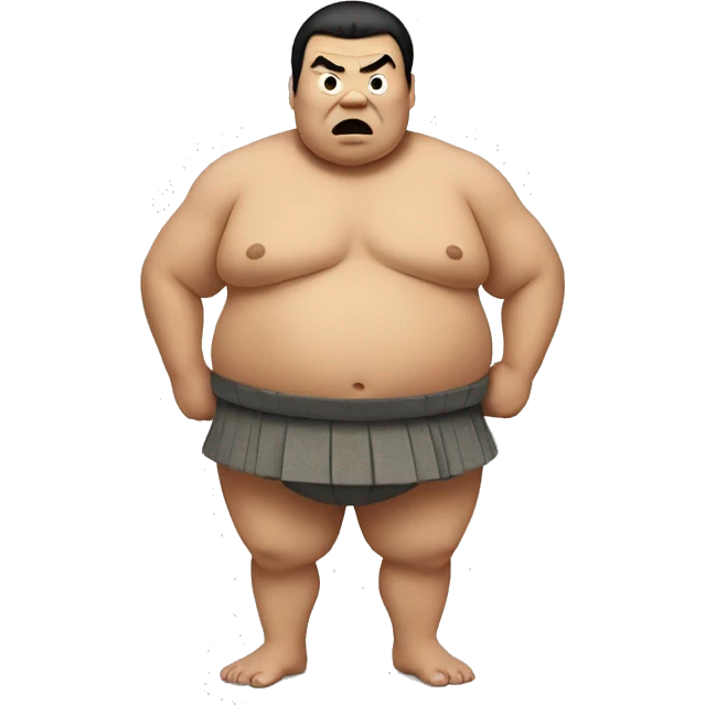 Sumo wrestler  emoji