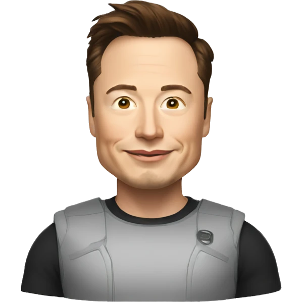Elon Musk emoji