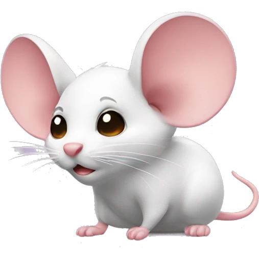 Loves mouse emoji