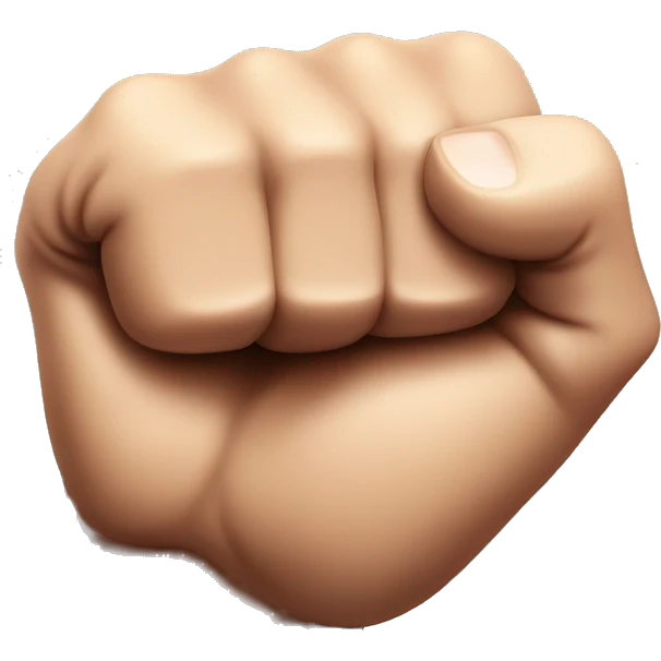 Left bicep muscle emoji