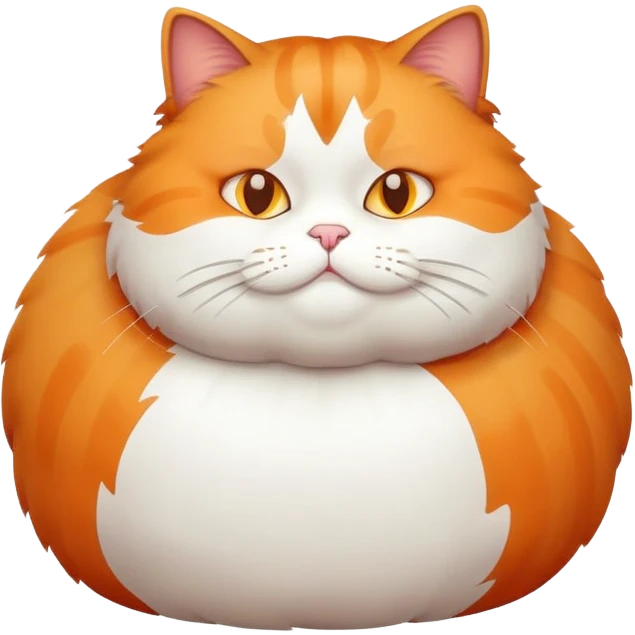 Fat cat emoji