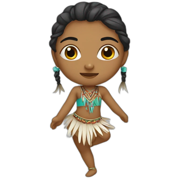 native chibi dancer emoji
