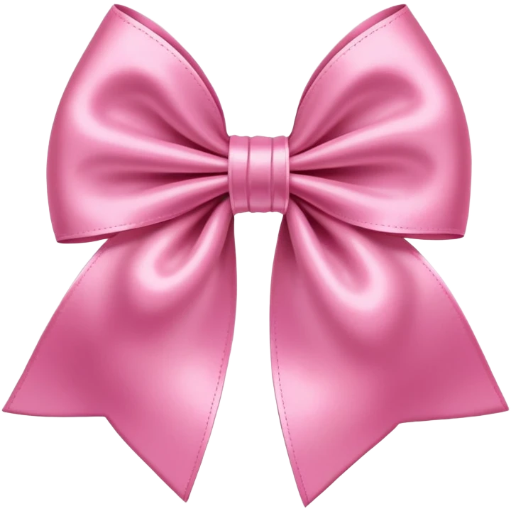 pink bow emoji