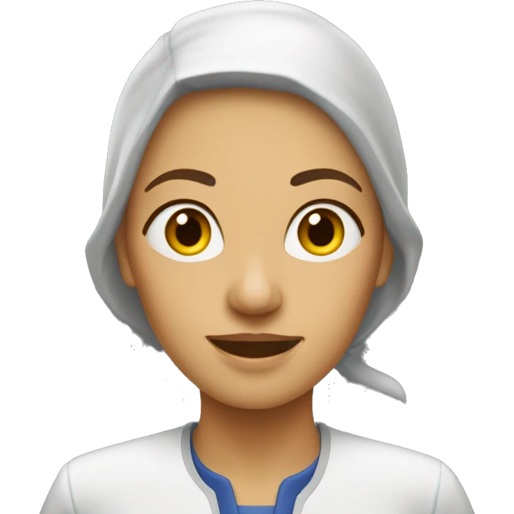 une femme qui saute emoji