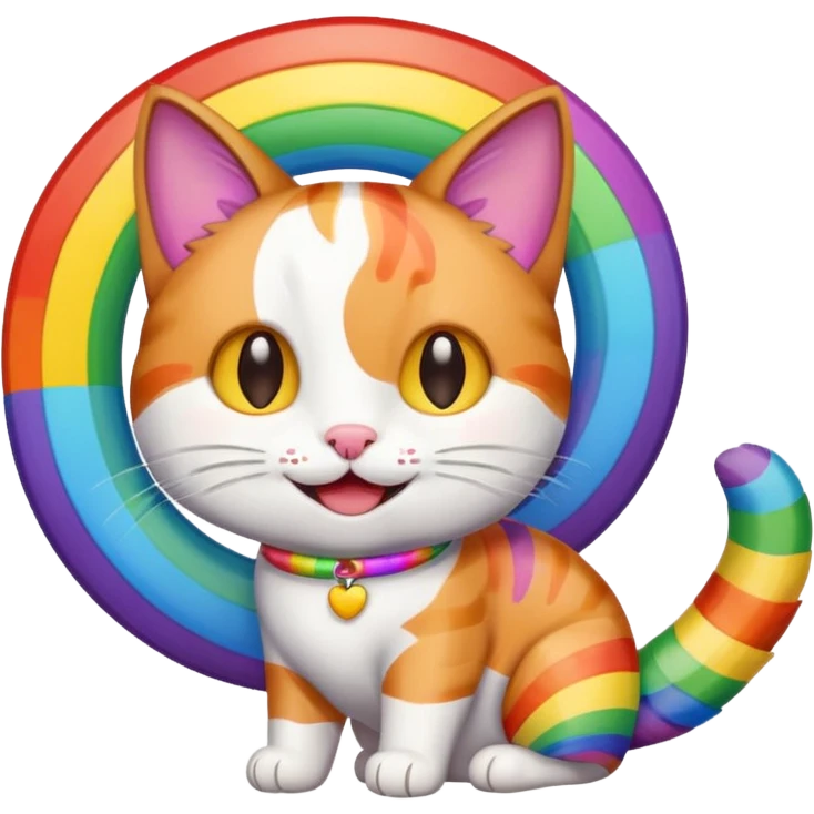 Gay cat emoji
