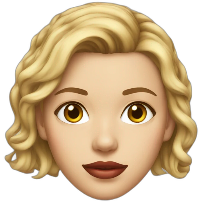 Scarlett johansson emoji