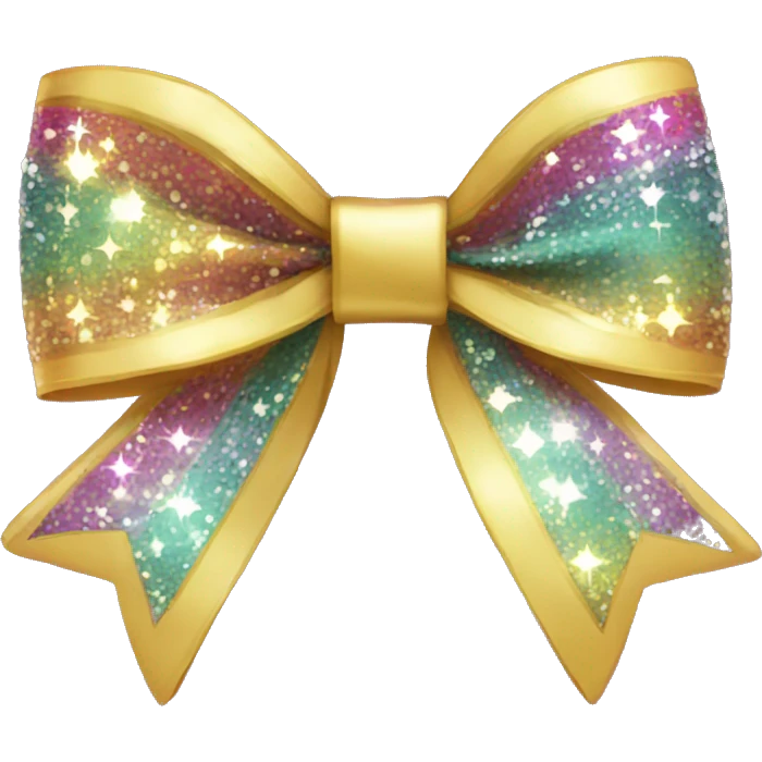 Disco bow emoji