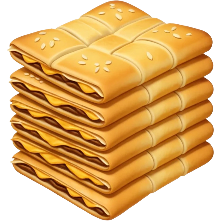 folded snacks emoji