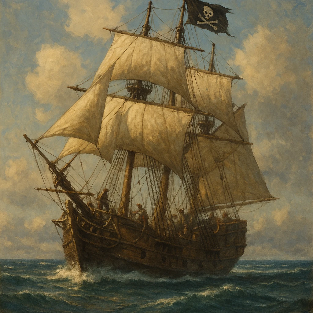 pirate ship emoji