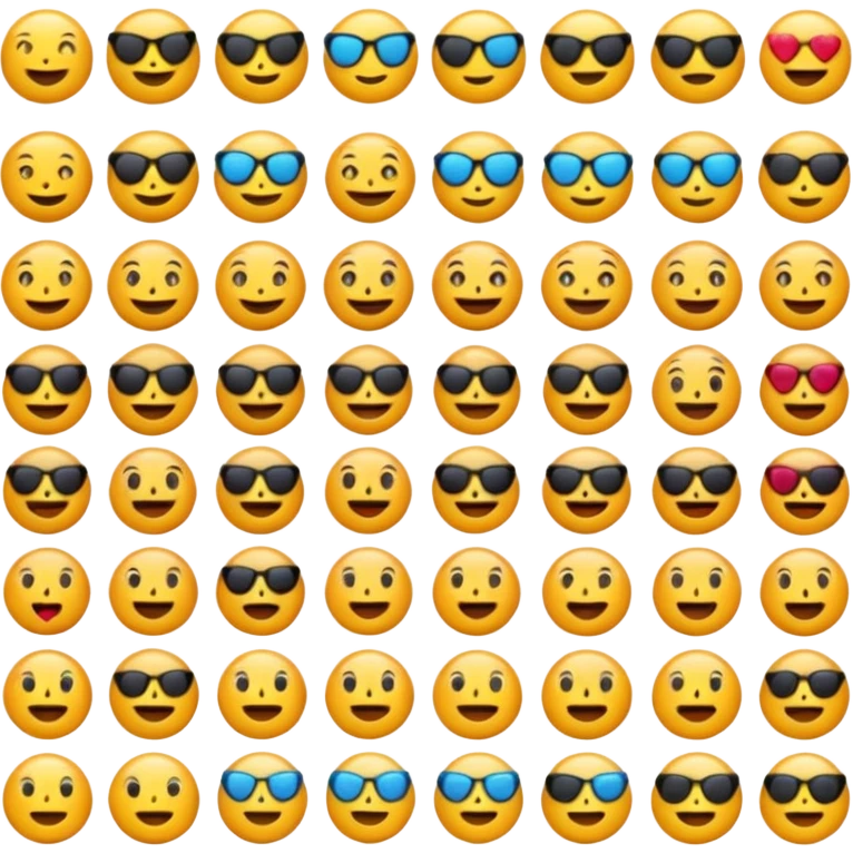 solo 1 emoji che rappresenta tutti emoji
