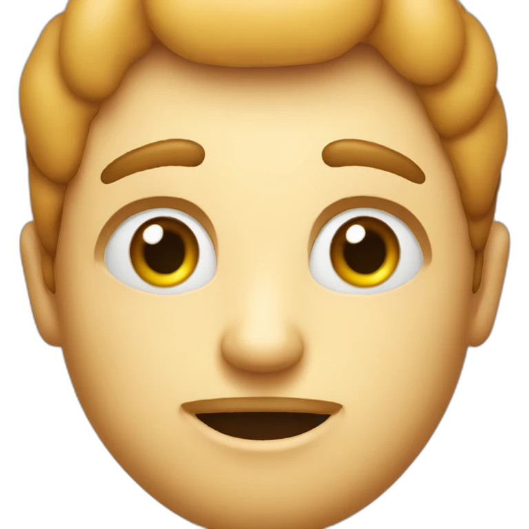 a face which loos like a burger emoji
