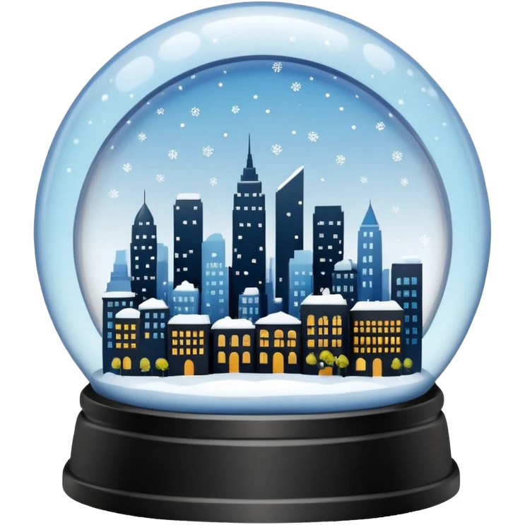 City skyline globe emoji