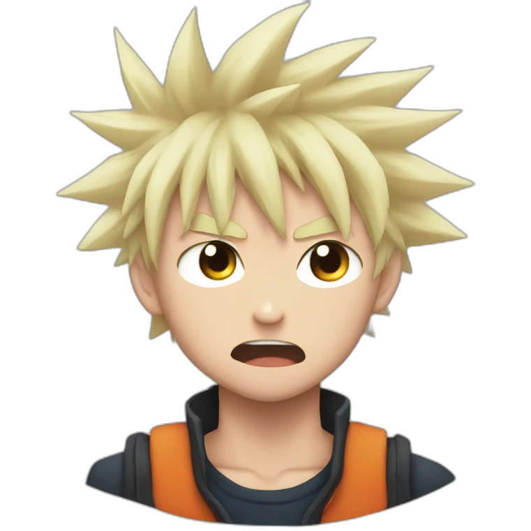 Katsuki bakugo angry  emoji