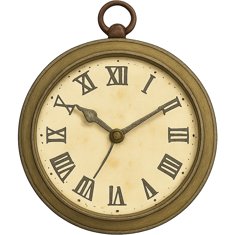 ghibli style clock emoji